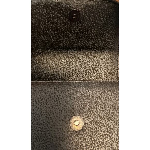 New True Religion Crossbody Shoulder Purse Bag Black Wide Adjustable Logo Strap - Picture 9 of 15